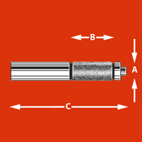 Diamond Edge Forming Straight Router
