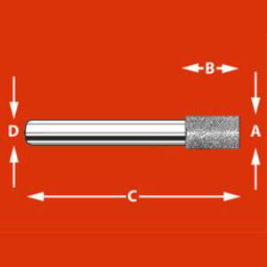 Diamond Grinding Point 3/8″ shank